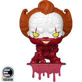 It: Welcome to Derry Pennywise Bloody Shelf Sitter Funko Pop! Vinyl Figure #1866 - Entertainment Earth Exclusive