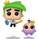 The Fairly OddParents Cosmo & Poof Funko Pop! Vinyl Figure and Buddy #1691