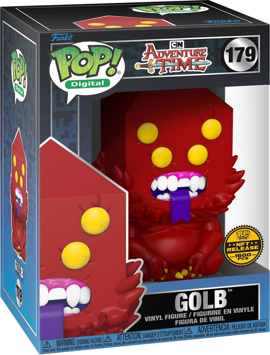 (Q2 2024) Funko Pop! Digital NFT /1600 Adventure Time Golb 179