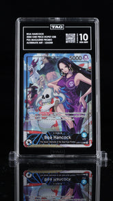 2025 ONE PIECE PSA PROMO #OP07-038 BOA HANCOCK ALT ART LEADER TAG 10