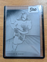 2019-20 SP Game Used Connor McDavid One-of-One Printing Plate