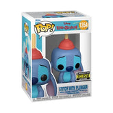 Lilo & Stitch Stitch with Plunger Funko Pop! Vinyl Figure #1354 - Entertainment Earth Exclusive