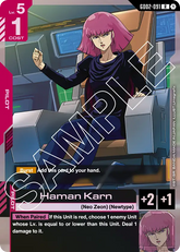 Haman Karn - GD02-091 - Rare - Dual Impact