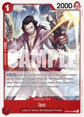 Izo - OP03-003 - Rare - Pillars of Strength