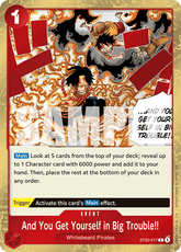 And You Get Yourself in Big Trouble!! - ST30-017 - Common - Luffy & Ace