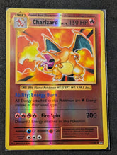 Charizard - 011/108 - Evolutions - REVERSE HOLO - LP (c)