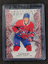 2025-26 Artifacts Rookies Ivan Demidov Ruby Red /599