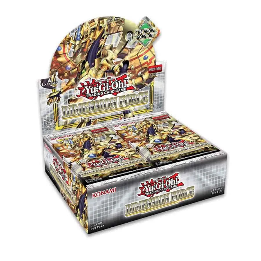 YGO Dimension Force 1st Edition Booster box – Hobby Saguenay