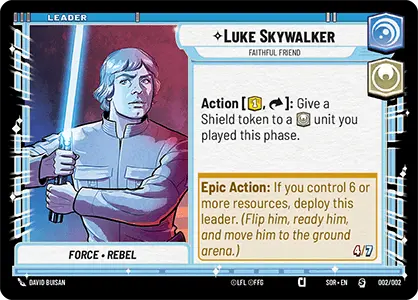 Luke Skywalker - PSOR - 002 - Special - Prerelease Promo