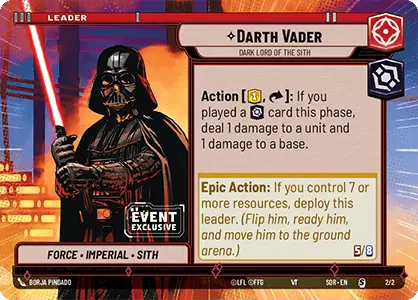 Darth Vader - ESOR - 002 - Special - Event Exclusive