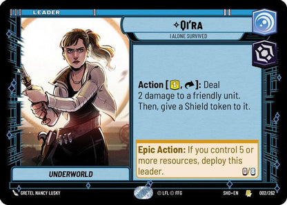 Qi'ra - SHD - 002 - Rare - Normal