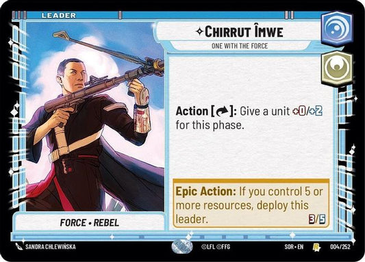 Chirrut Îmwe - SOR - 004 - Rare - Normal