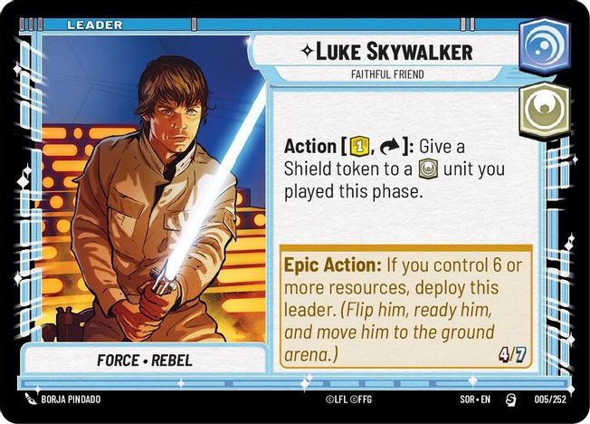 Luke Skywalker - SOR - 005 - Special - Normal