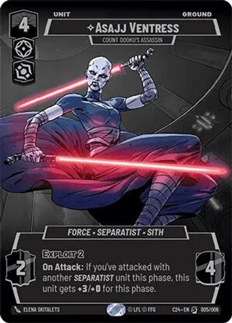 Asajj Ventress - C24 - 005 - Special - Normal