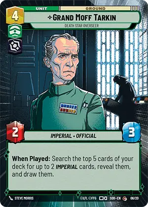 Grand Moff Tarkin - SOROP - 006 - Common - OP Promo