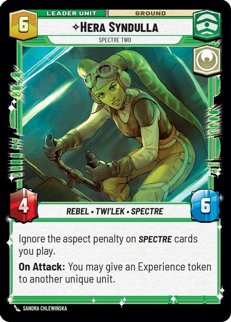 Hera Syndulla - SOR - 008 - Rare - Normal