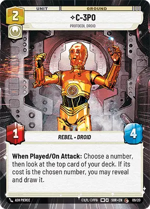 C-3P0 - SOROP - 009 - Common - OP Promo