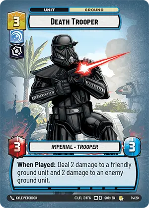 Death Trooper - SOROP - 014 - Rare - OP Promo