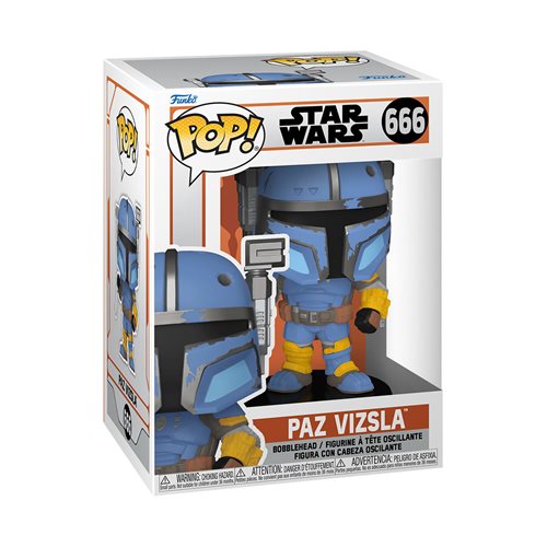 Star Wars: The Mandalorian Paz Vizsla Funko Pop! Vinyl Figure #666