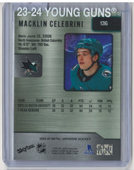 2024-25 Metal Universe Macklin Celebrini Rookie