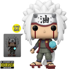 Naruto: Shippuden Jiraiya with Rasengan Glow-in-the-Dark Funko Pop! Vinyl Figure #1481 - Entertainment Earth Exclusive