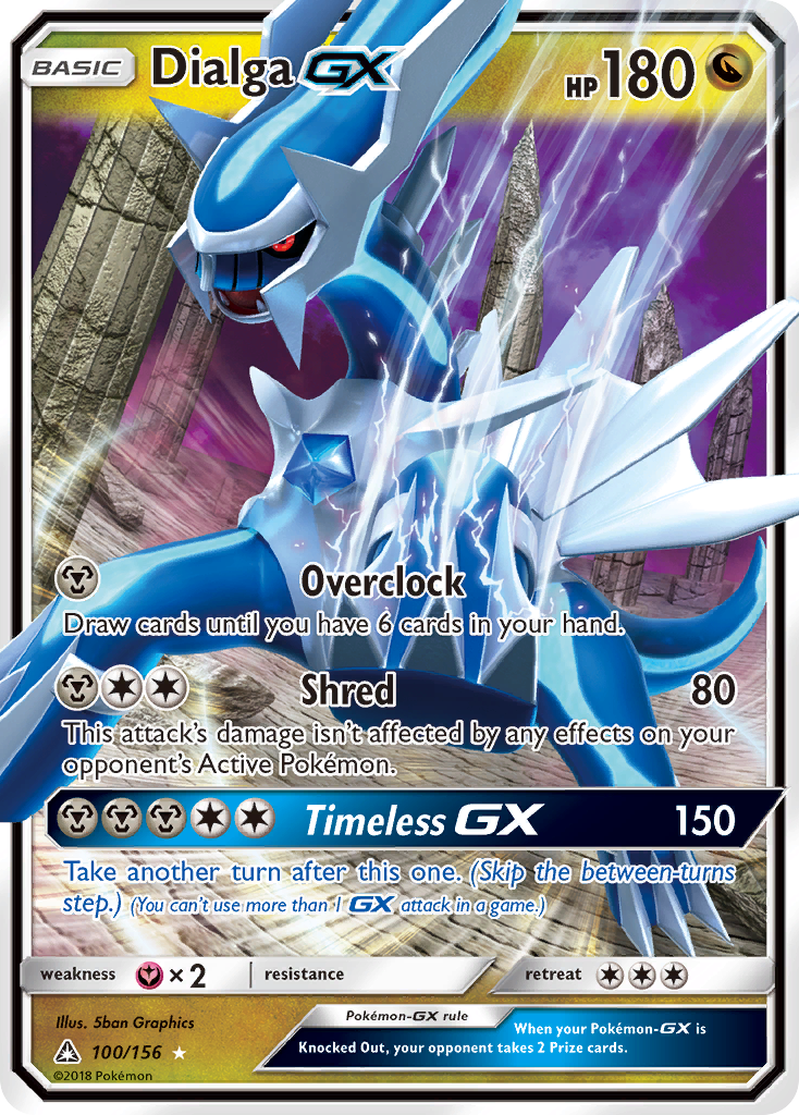 Dialga-GX - 100/156 - Ultra Prism