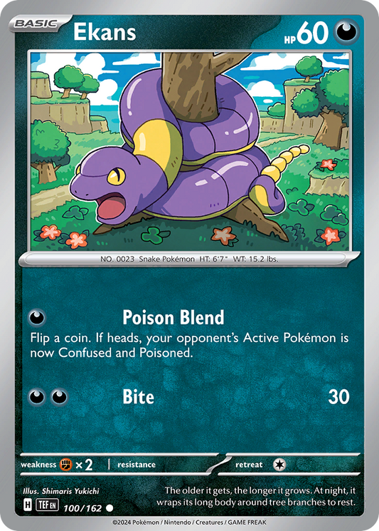 Ekans - 100/162 - Temporal Forces