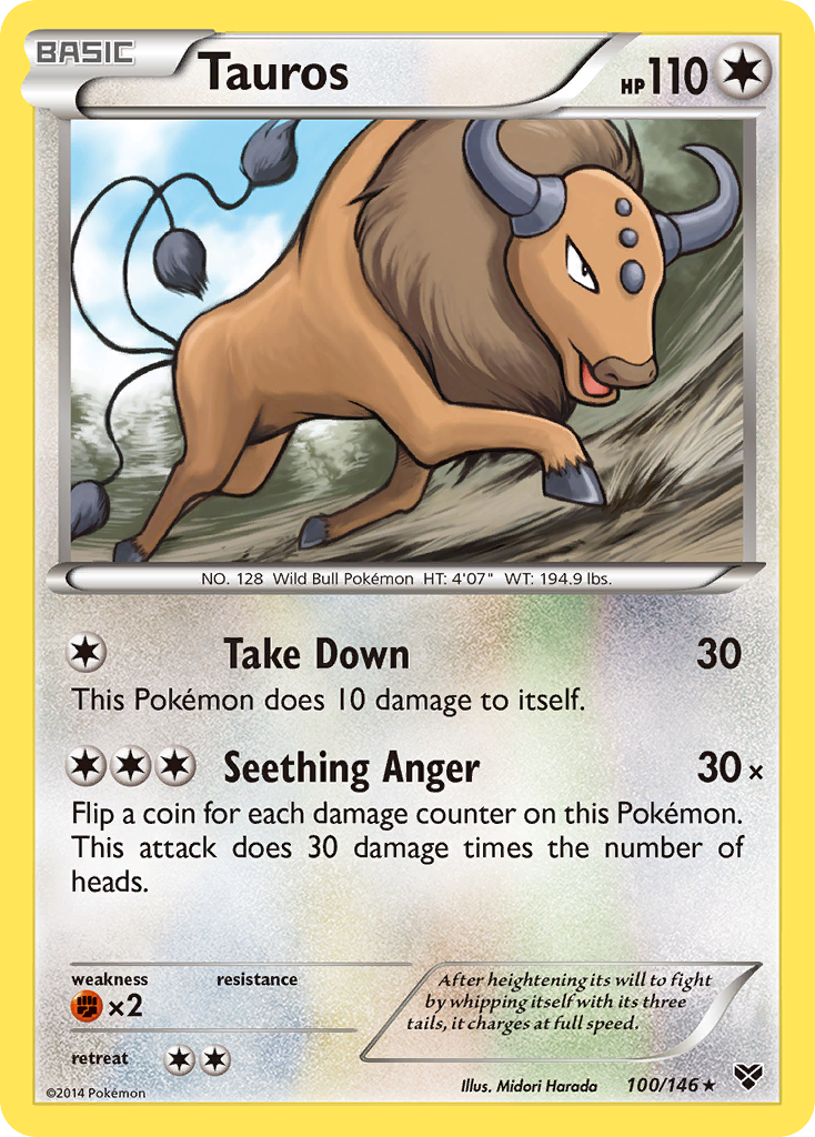 Tauros - 100/146 - XY