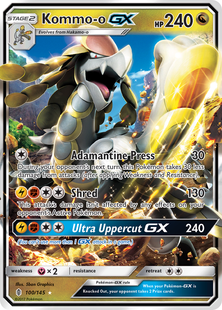 Kommo-o-GX - 100/145 - Guardians Rising