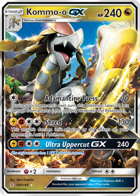 Kommo-o-GX - 100/145 - Guardians Rising