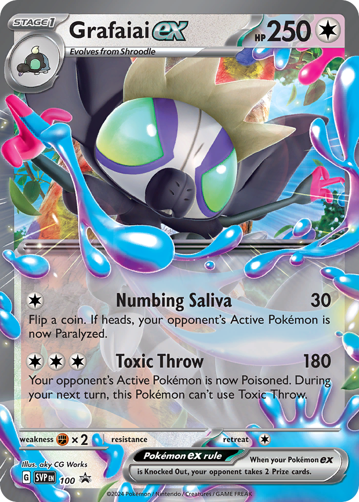 Grafaiai ex - 100/165 - Scarlet & Violet Promos