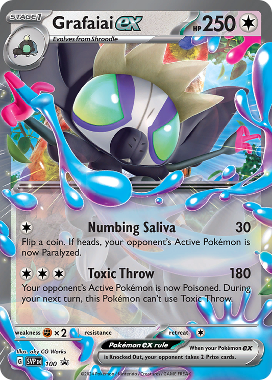 Grafaiai ex - 100/165 - Scarlet & Violet Promos