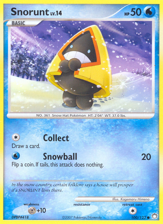 Snorunt - 100/123 - Mysterious Treasures