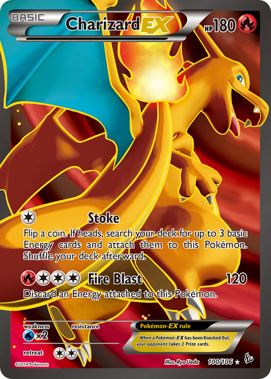 Charizard-EX - 100/106 - Flashfire