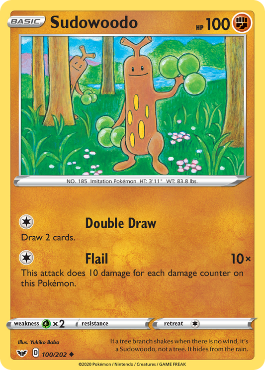 Sudowoodo - 100/202 - Sword & Shield