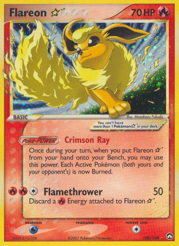 Flareon ★ - 100/108 - Power Keepers