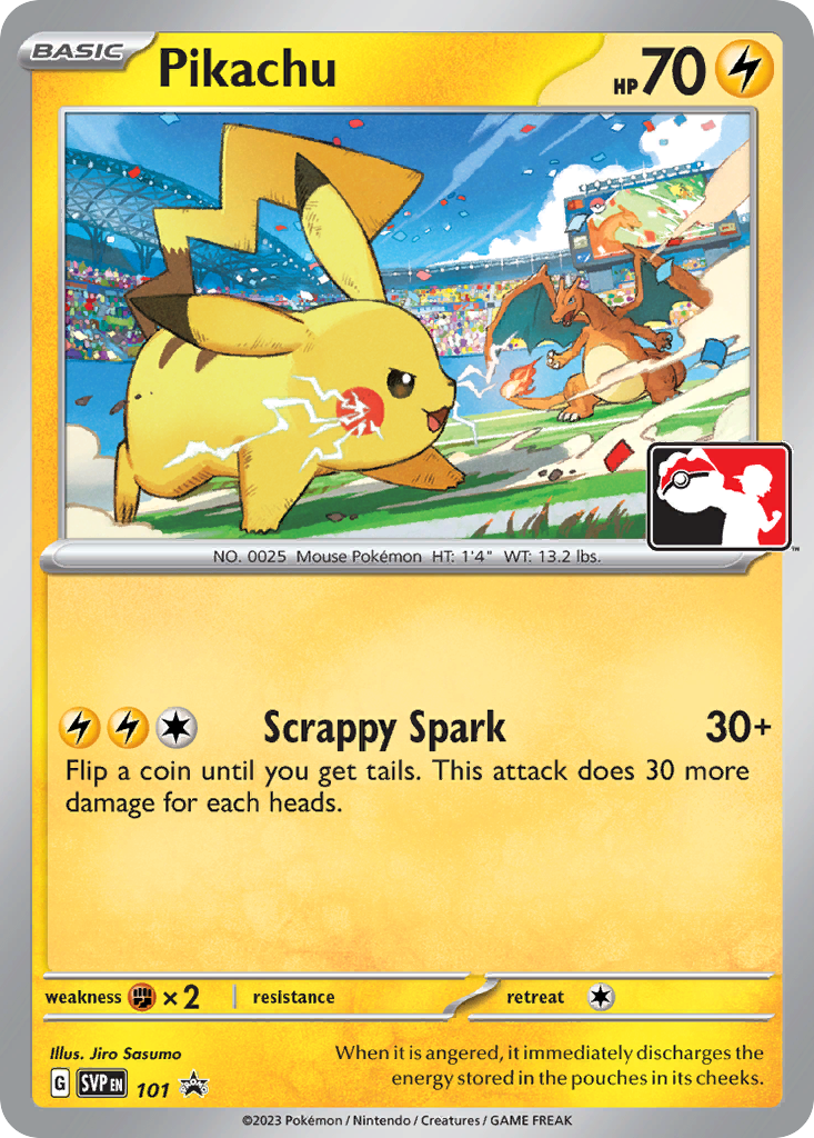 Pikachu - 101/165 - Scarlet & Violet Black Star Promos