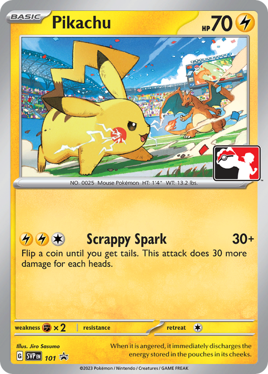 Pikachu - 101/165 - Scarlet & Violet Black Star Promos