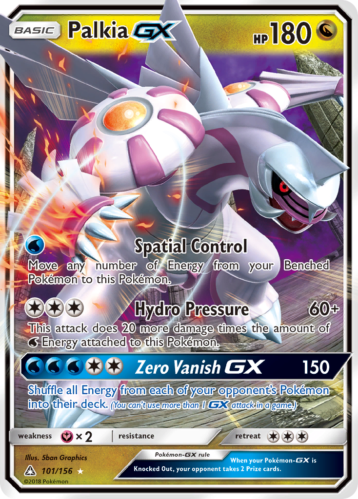 Palkia-GX - 101/156 - Ultra Prism