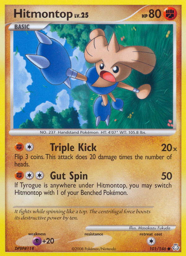 Hitmontop - 101/146 - Legends Awakened