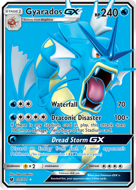 Gyarados-GX - 101/111 - Crimson Invasion