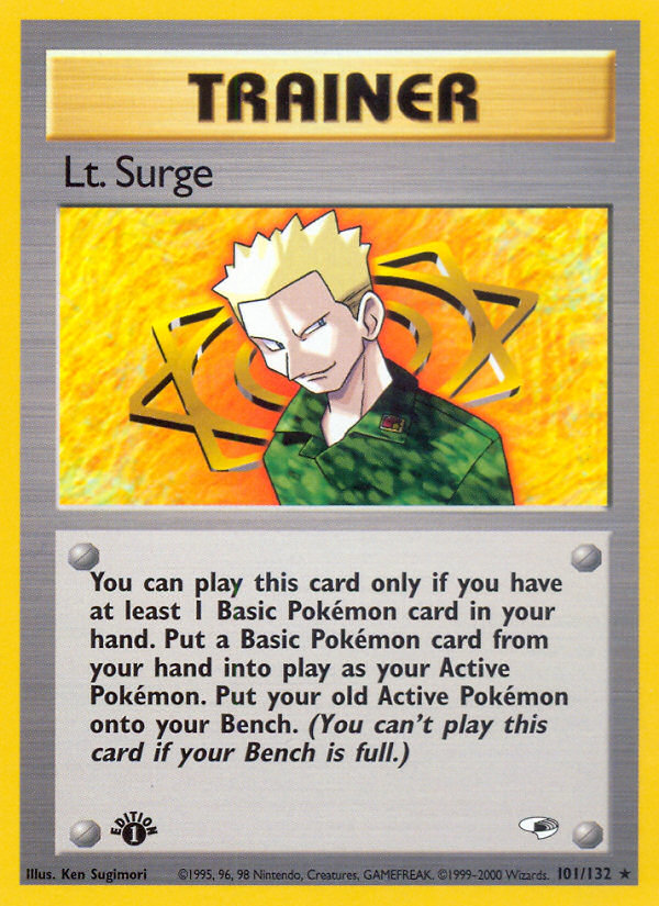 Lt. Surge - 101/132 - Gym Heroes