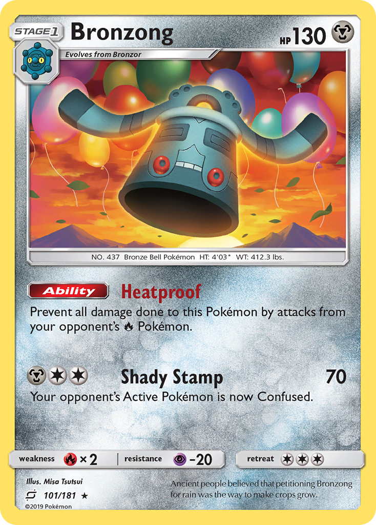 Bronzong - 101/181 - Team Up