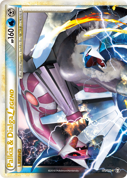 Palkia & Dialga LEGEND - 101/102 - HS—Triumphant