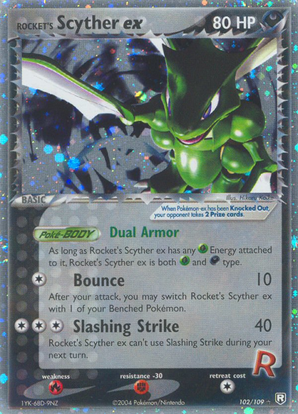 Rocket's Scyther ex - 102/109 - Team Rocket Returns