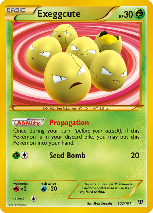 Exeggcute - 102/101 - Plasma Blast