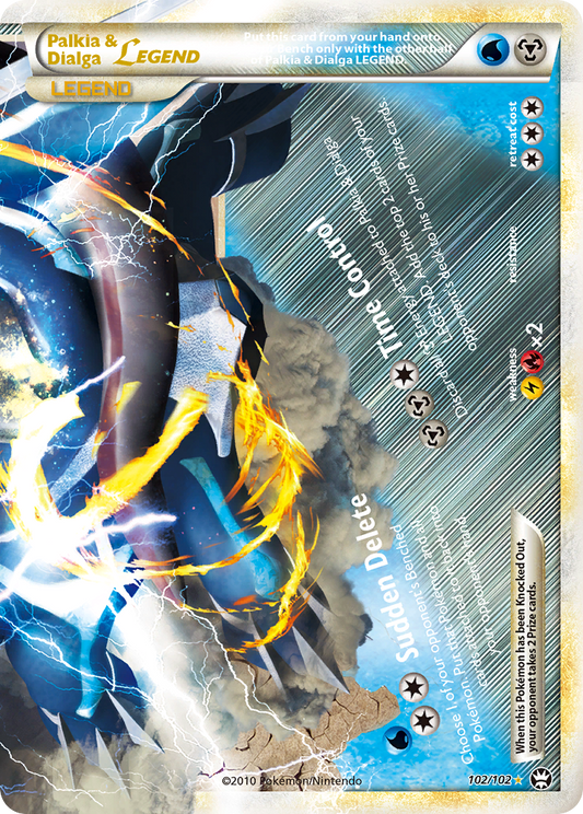 Palkia & Dialga LEGEND - 102/102 - HS—Triumphant