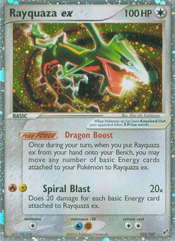 Rayquaza ex - 102/107 - Deoxys