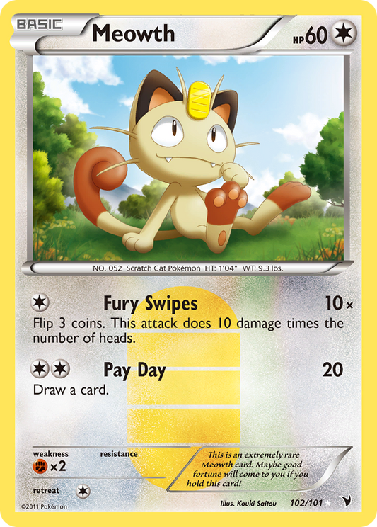 Meowth - 102/101 - Noble Victories