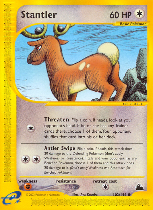 Stantler - 102/144 - Skyridge